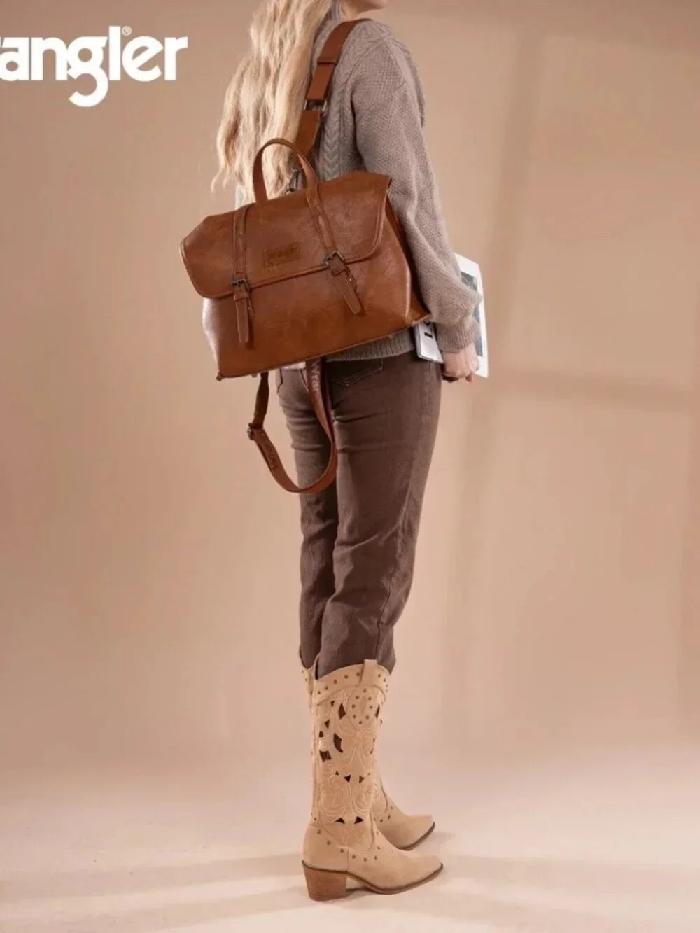 Wrangler convertible satchel